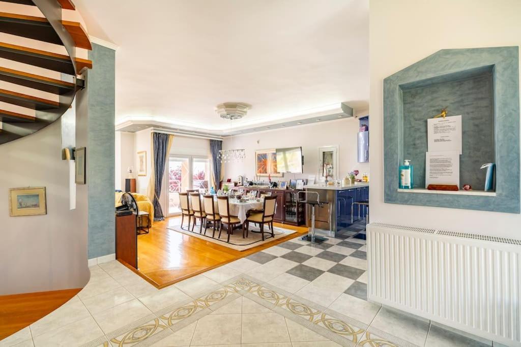 Villa Serenity Kymi Bagian luar foto